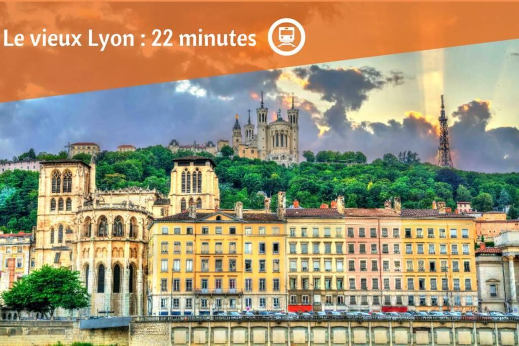 Lyon Premium - Happy 70'S Lejlighed Villeurbanne Eksteriør billede